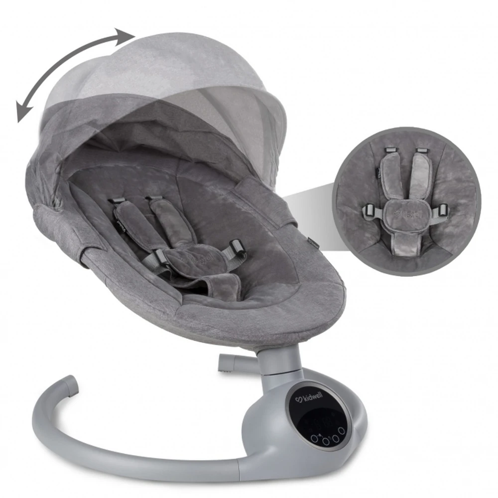 Leagan electric 2 in 1 Kidwell Reve - Gray Silver [3]
