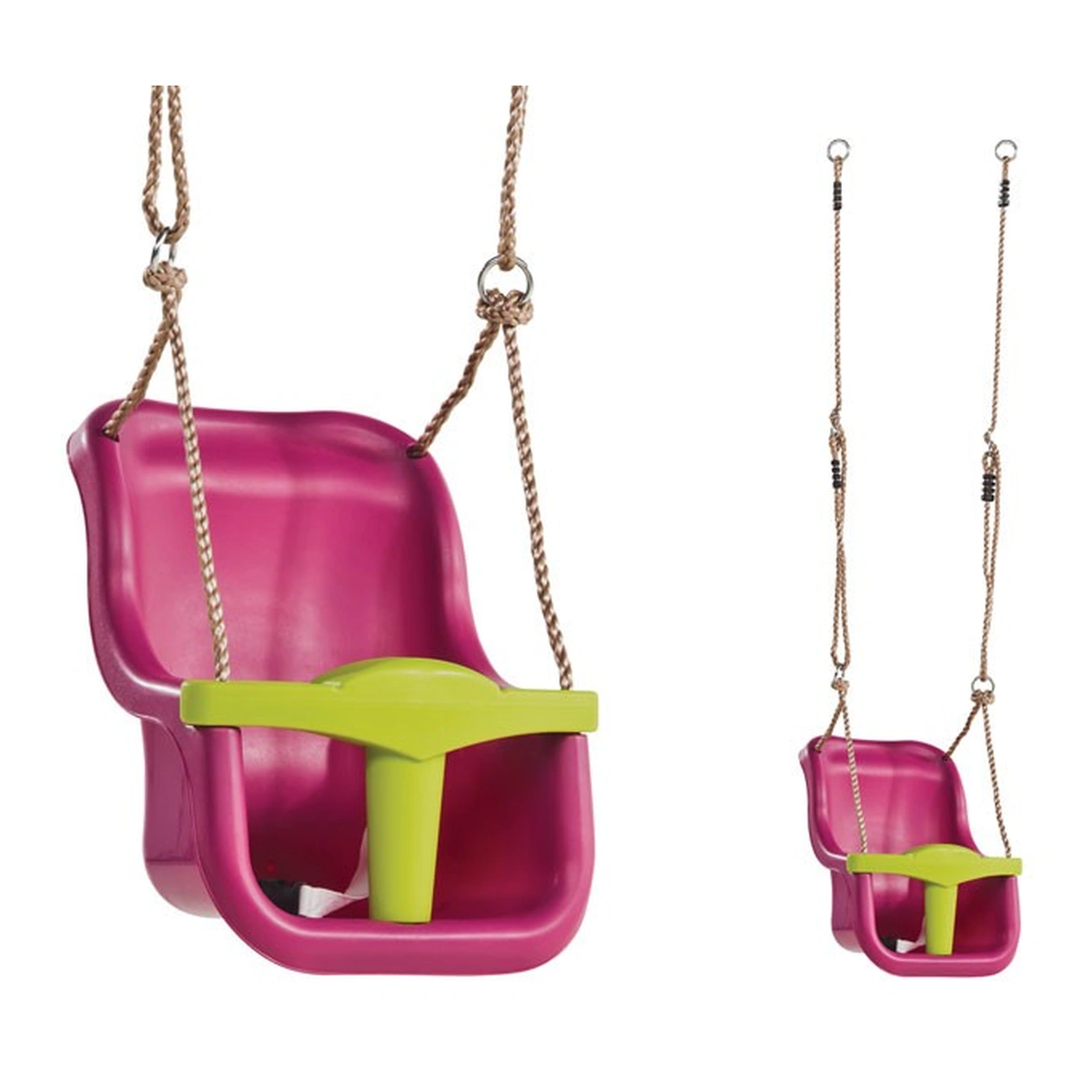 Leagan pentru copii Luxe PP mov - verde [2]