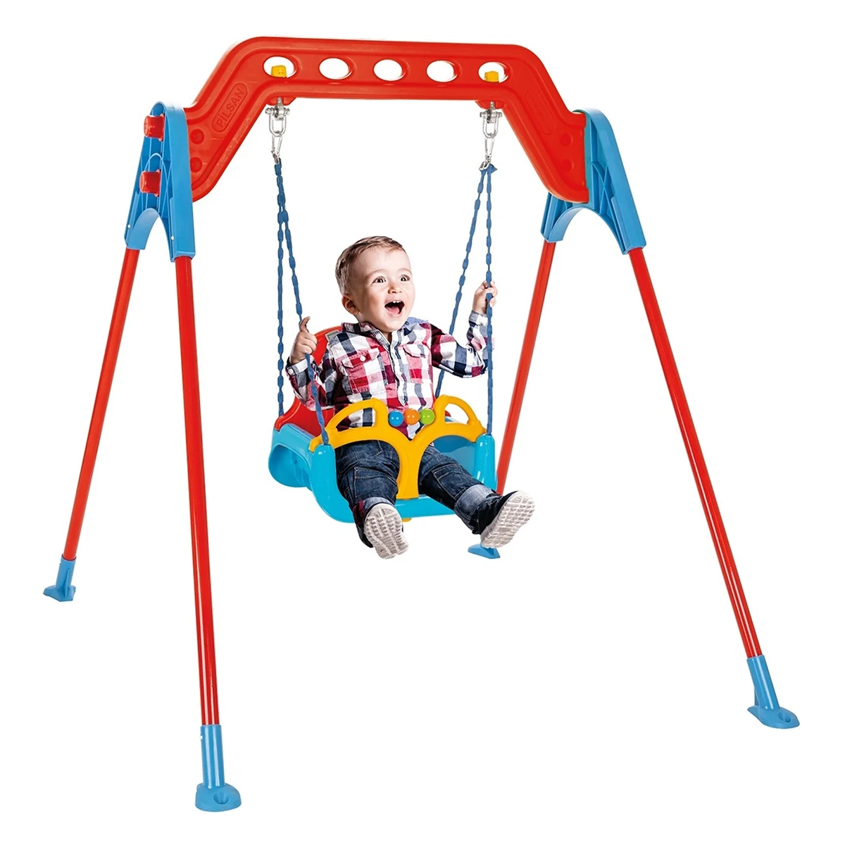 Leagan pentru copii Pilsan Samba A-Frame Swing cu cadru metalic [2]