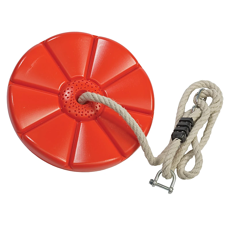 Leagan rotund din plastic PP rosu [2]