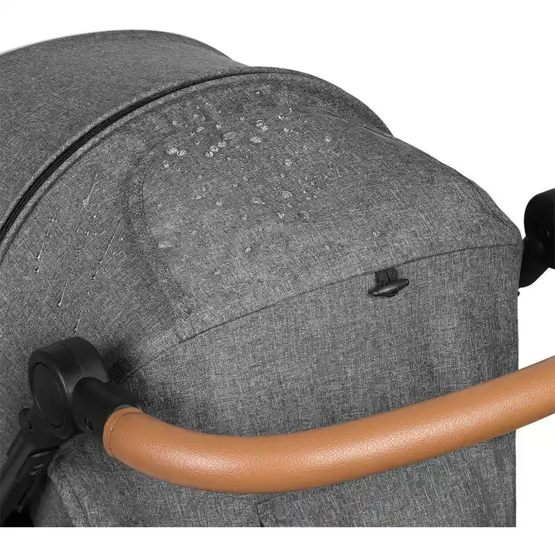 Lionelo - Carucior sport Annet Tour, De la nastere, Cu capotina impermeabila, Cu filtru UPF 50+, Cu maner reglabil, Plasa de tantari, Suport biberon, Saculet pentru picioare, Pana la 22 kg, Cu certifi [7]