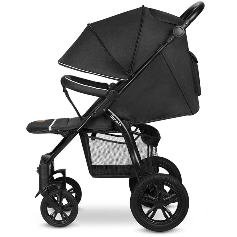 Lionelo - Carucior sport Annet Tour, De la nastere, Cu capotina impermeabila, Cu filtru UPF 50+, Cu maner reglabil, Plasa de tantari, Suport biberon, Saculet pentru picioare, Pana la 22 kg, Cu certifi [7]