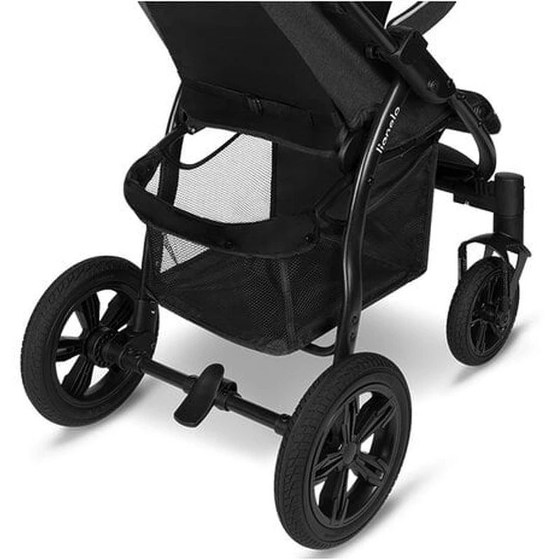Lionelo - Carucior sport Annet Tour, De la nastere, Cu capotina impermeabila, Cu filtru UPF 50+, Cu maner reglabil, Plasa de tantari, Suport biberon, Saculet pentru picioare, Pana la 22 kg, Cu certifi [16]
