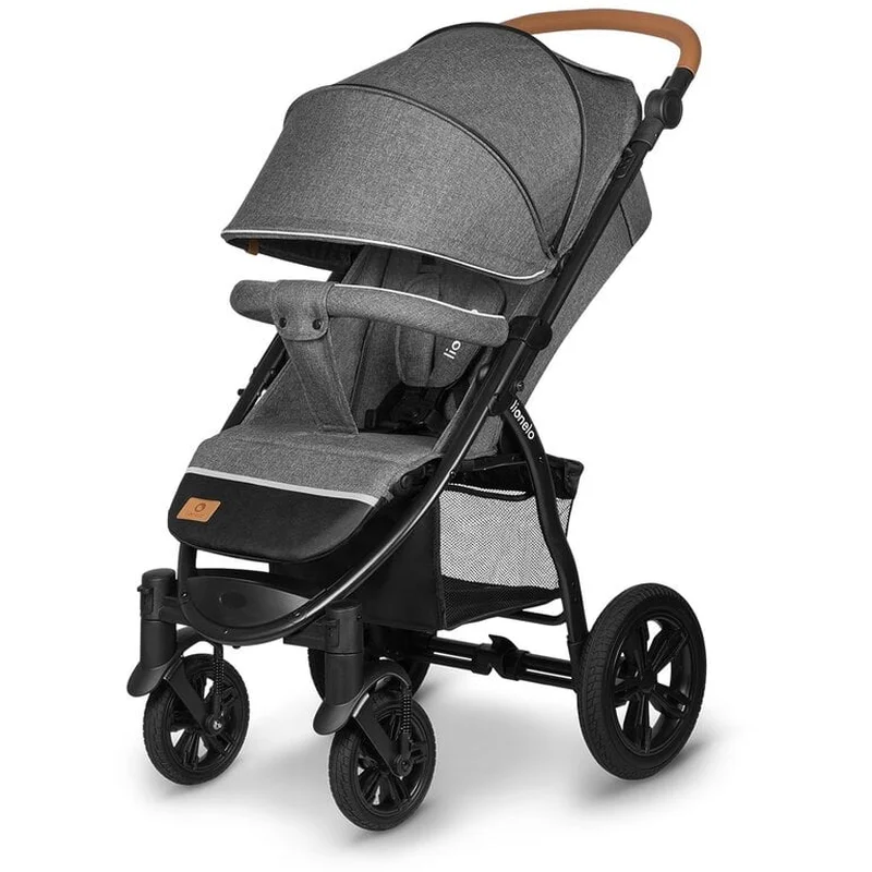 Lionelo - Carucior sport Annet Tour, De la nastere, Cu capotina impermeabila, Cu filtru UPF 50+, Cu maner reglabil, Plasa de tantari, Suport biberon, Saculet pentru picioare, Pana la 22 kg, Cu certifi [4]