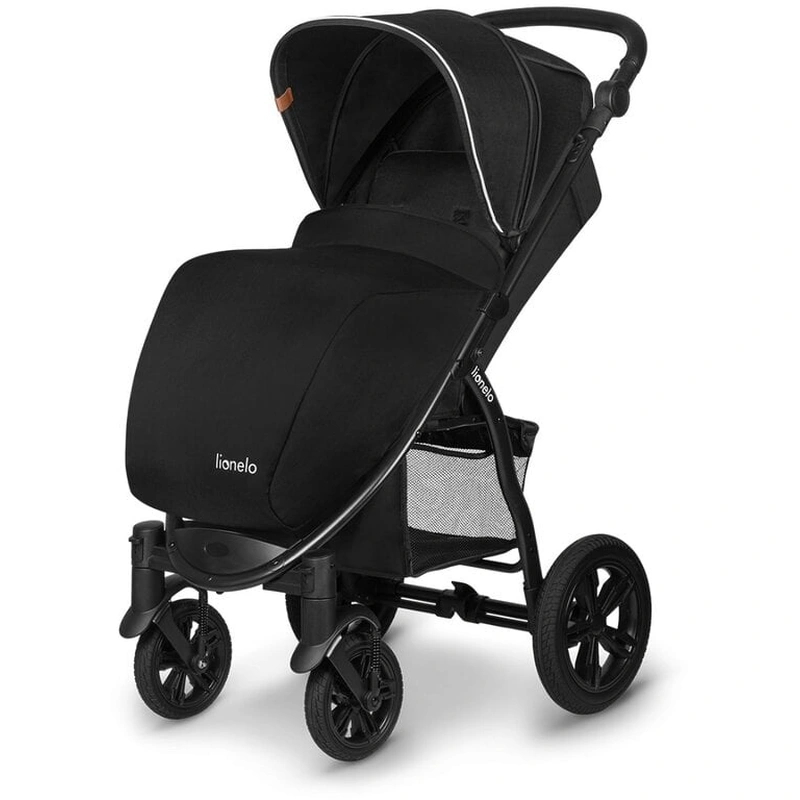 Lionelo - Carucior sport Annet Tour, De la nastere, Cu capotina impermeabila, Cu filtru UPF 50+, Cu maner reglabil, Plasa de tantari, Suport biberon, Saculet pentru picioare, Pana la 22 kg, Cu certifi [6]
