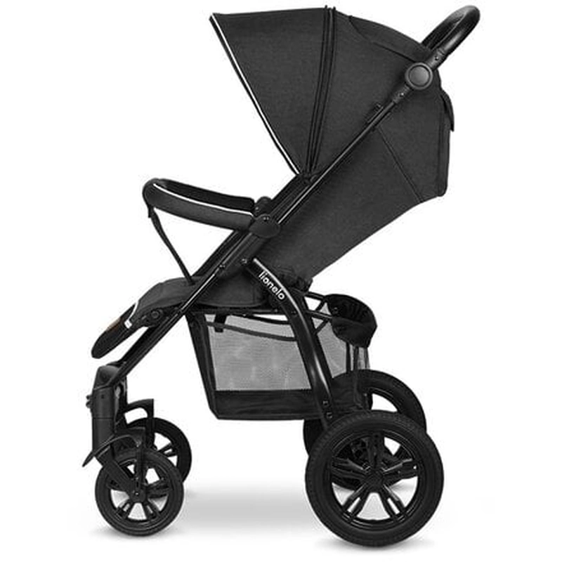 Lionelo - Carucior sport Annet Tour, De la nastere, Cu capotina impermeabila, Cu filtru UPF 50+, Cu maner reglabil, Plasa de tantari, Suport biberon, Saculet pentru picioare, Pana la 22 kg, Cu certifi [15]