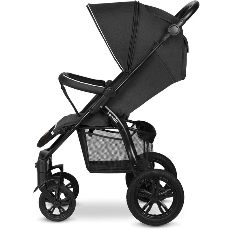 Lionelo - Carucior sport Annet Tour, De la nastere, Cu capotina impermeabila, Cu filtru UPF 50+, Cu maner reglabil, Plasa de tantari, Suport biberon, Saculet pentru picioare, Pana la 22 kg, Cu certifi [10]