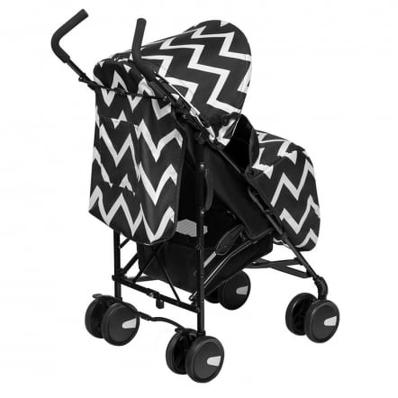 Lionelo - Carucior sport Elia Oslo, Cu husa de picioare, Cu plasa de tantari, Conform cu standardul european de securitate EN1888-1, Negru [4]
