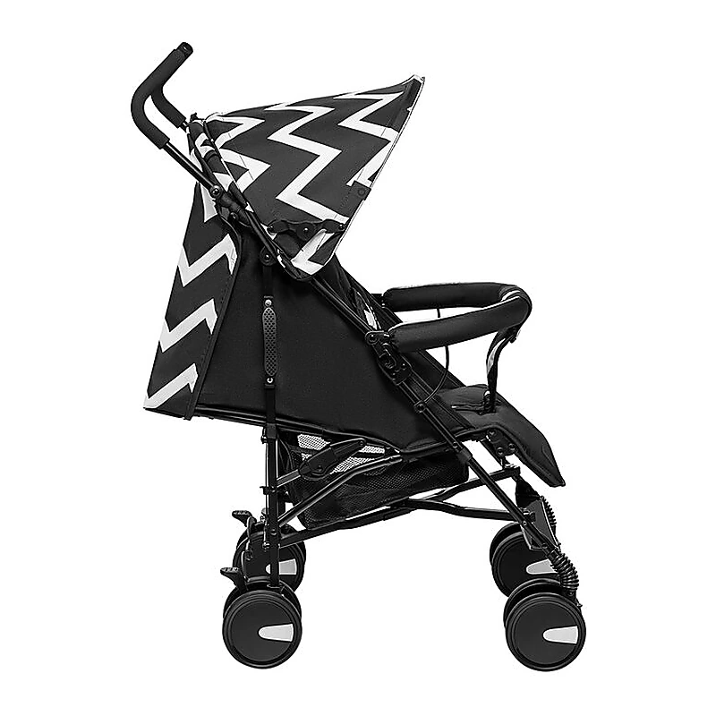 Lionelo - Carucior sport Elia Oslo, Cu husa de picioare, Cu plasa de tantari, Conform cu standardul european de securitate EN1888-1, Negru [5]