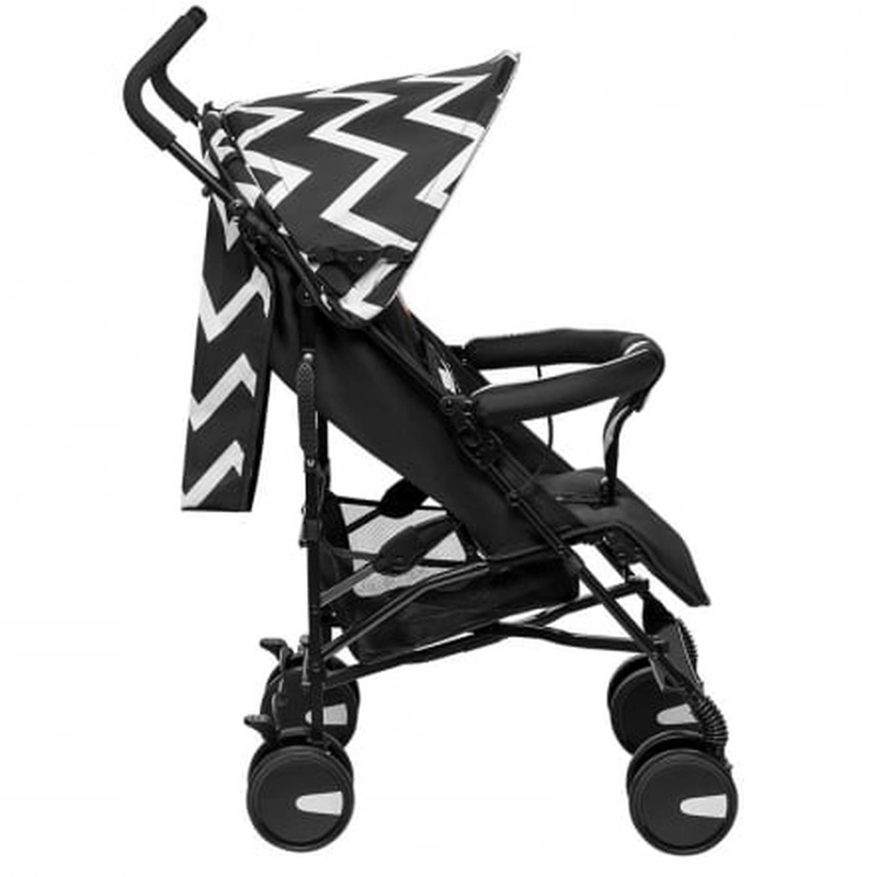 Lionelo - Carucior sport Elia Oslo, Cu husa de picioare, Cu plasa de tantari, Conform cu standardul european de securitate EN1888-1, Negru [3]