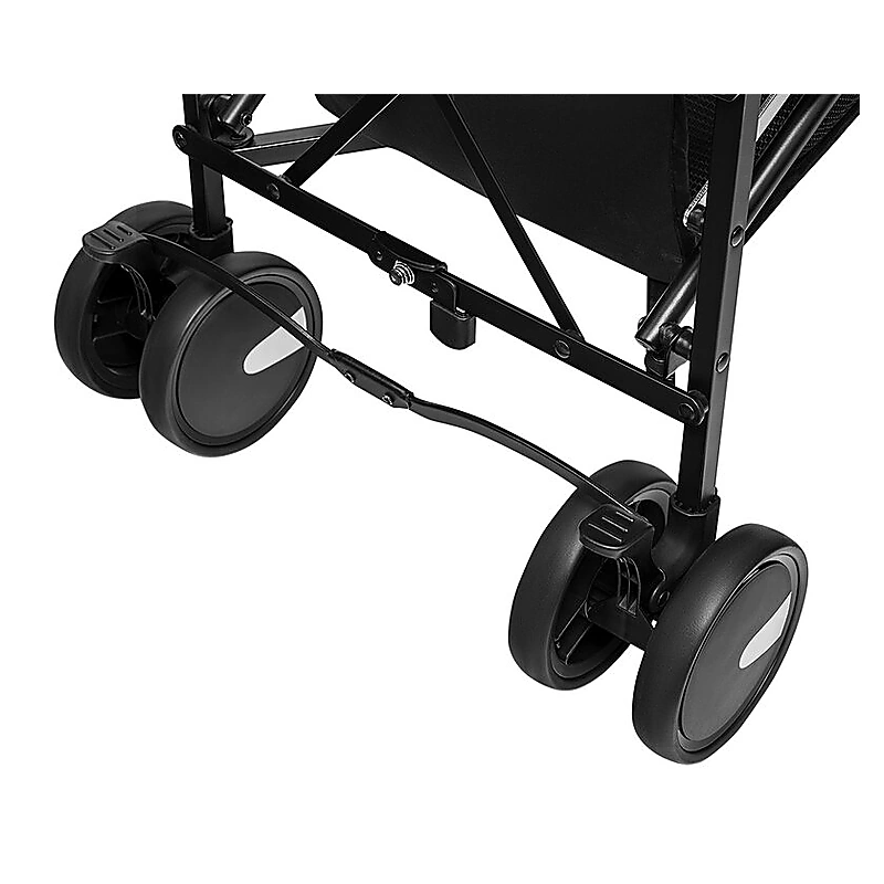 Lionelo - Carucior sport Elia Oslo, Cu husa de picioare, Cu plasa de tantari, Conform cu standardul european de securitate EN1888-1, Negru [15]