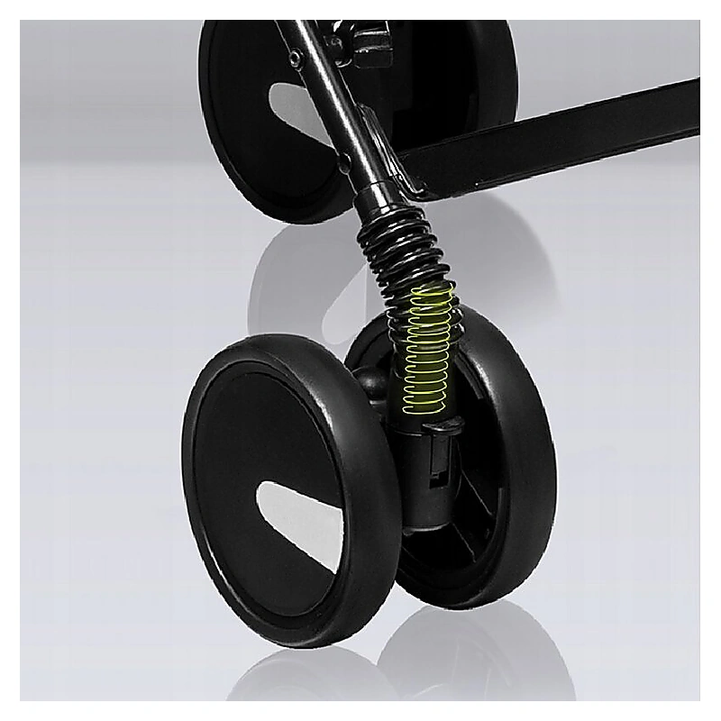 Lionelo - Carucior sport Elia Oslo, Cu husa de picioare, Cu plasa de tantari, Conform cu standardul european de securitate EN1888-1, Negru [23]