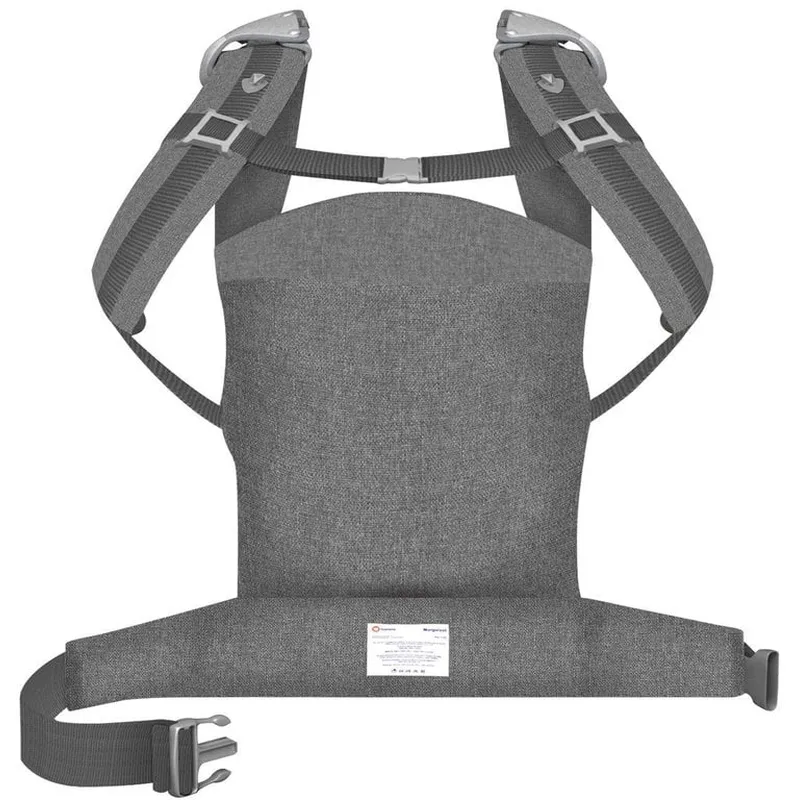 Lionelo - Marsupiu ergonomic Margareet, Cu 3 pozitii de transport, Cu gluga, Pana la 20 Kg, Aprobat de Institutul International de Displazie de Sold, Conform cu standardul european de securitate CEN T [3]