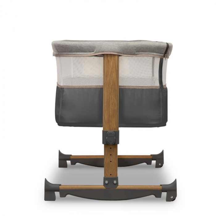 Patut co-sleeper Leonie Cu sistem de leganare, Grey Stone [18]