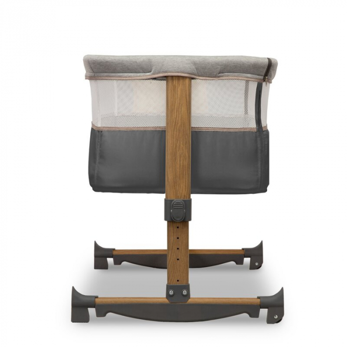 Patut co-sleeper Leonie Cu sistem de leganare, Grey Stone [17]