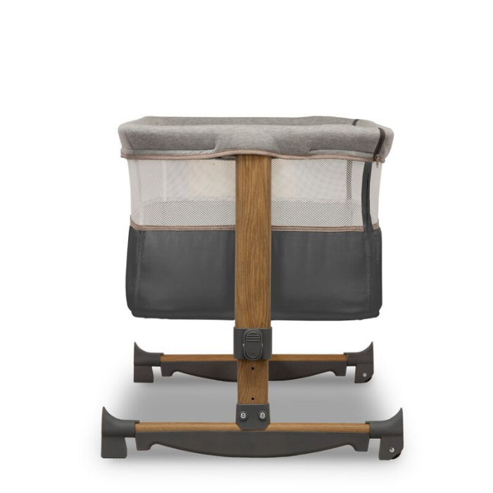 Patut co-sleeper Leonie Cu sistem de leganare, Grey Stone [20]