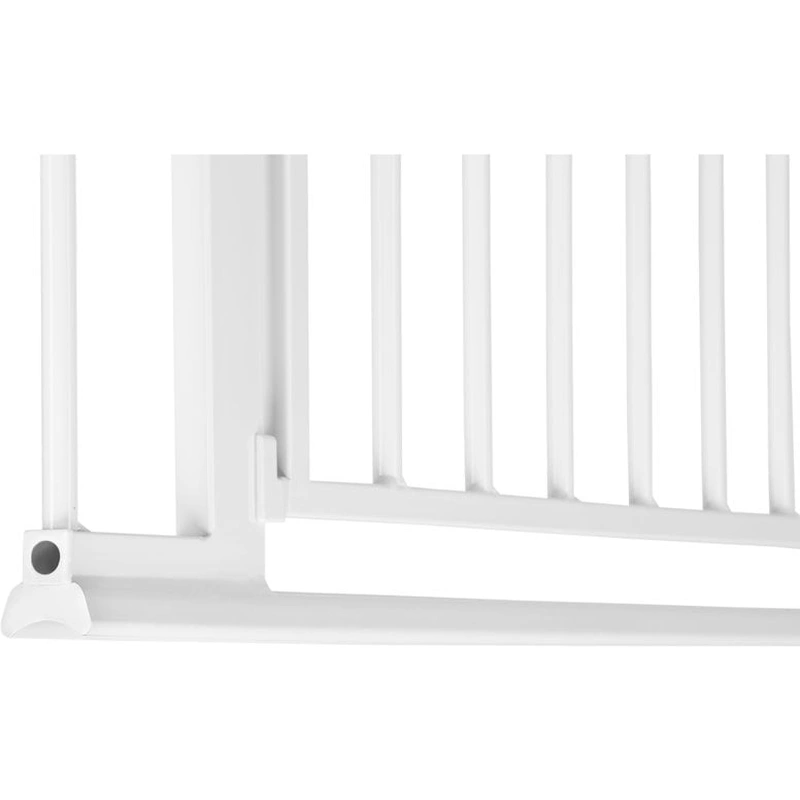 Lionelo - Poarta de siguranta prin presiune Truus Slim, 105 cm, Conform cu standardul europeane de securitate EN1930, Alb [7]