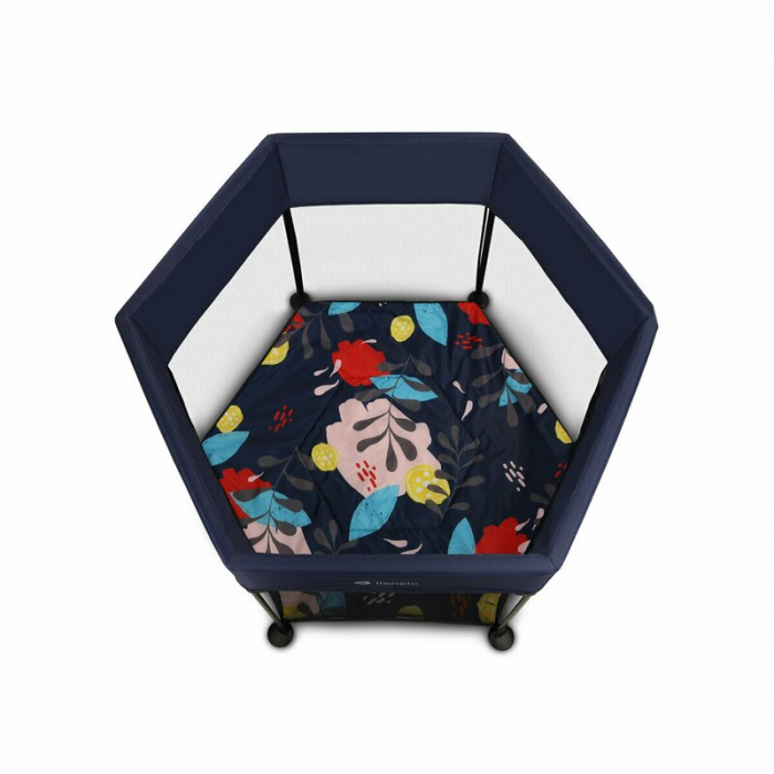 Lionelo - Tarc de joaca Roel, Pliere ultra-compacta, Blue Navy [3]