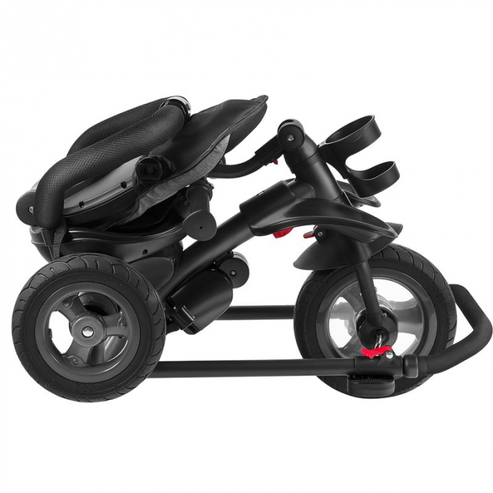 Lionelo - Tricicleta Tris, Mecanism de pedalare libera, Suport picioare, Control al directiei, Scaun reversibil, Rotire 360 grade, Pliabila, Conform cu standardul europeane de securitate EN71, Albastr [15]