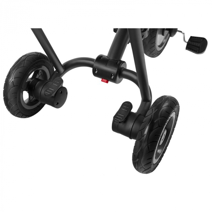 Lionelo - Tricicleta Tris, Mecanism de pedalare libera, Suport picioare, Control al directiei, Scaun reversibil, Rotire 360 grade, Pliabila, Conform cu standardul europeane de securitate EN71, Albastr [16]