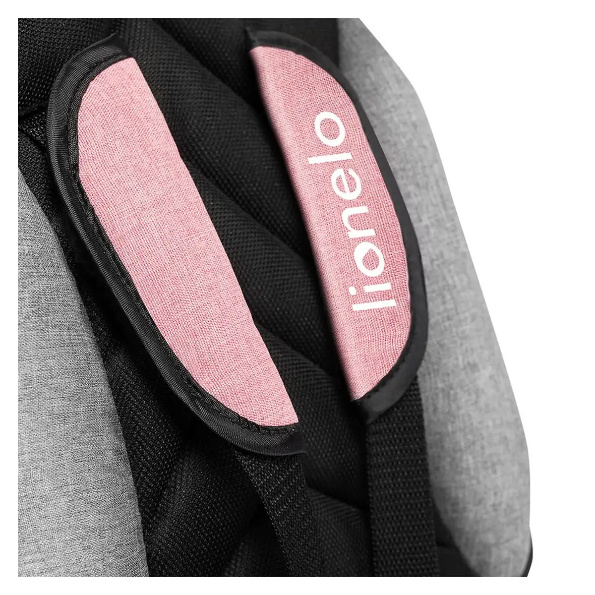 Lionelo - Tricicleta Tris, Mecanism de pedalare libera, Suport picioare, Control al directiei, Scaun reversibil, Rotire 360 grade, Pliabila, Conform cu standardul europeane de securitate EN71, Roz/Gri [24]