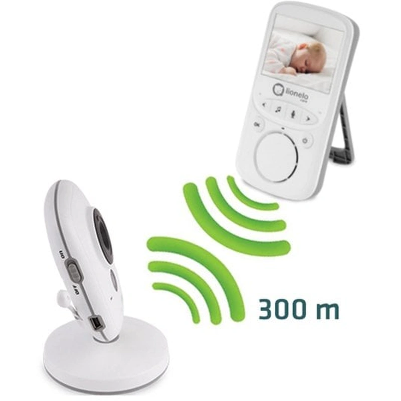 Lionelo - Videofon Babyline 5.1 , Wireless, Cu melodii, Cu doua camere independente [3]