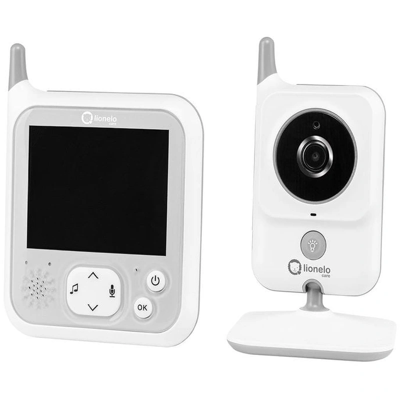 Lionelo - Videofon Babyline 7.1 , Cu melodii, Cu lampa inclusa [2]
