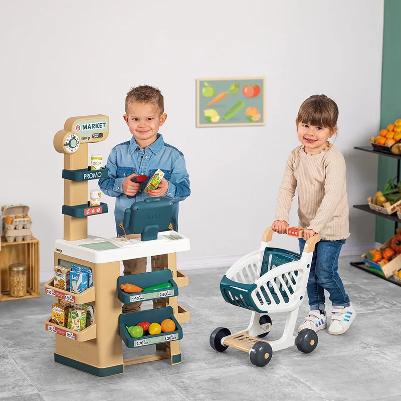 Magazin pentru copii Smoby Market cu 34 accesorii [4]