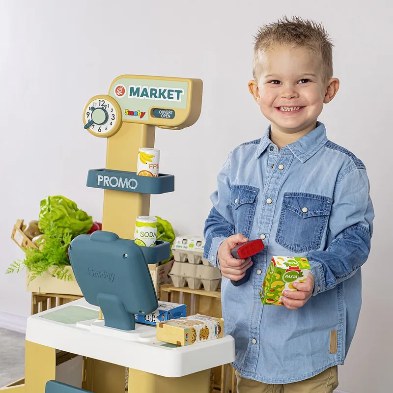 Magazin pentru copii Smoby Market cu 34 accesorii [5]