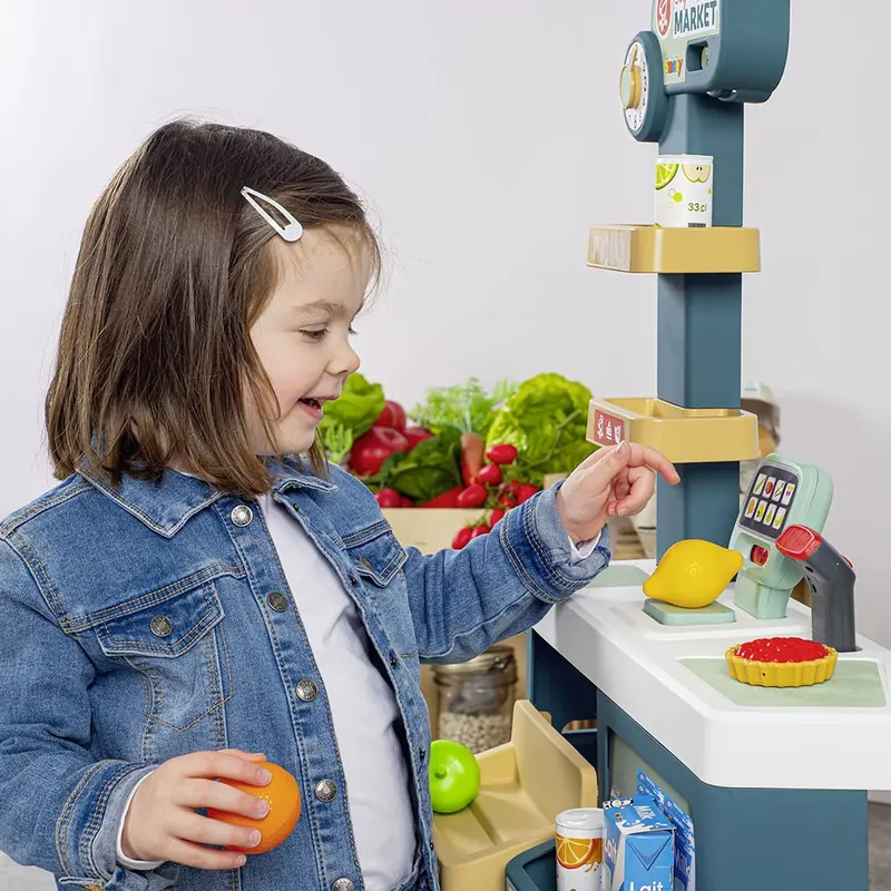 Magazin pentru copii Smoby Super Market cu 42 accesorii [5]