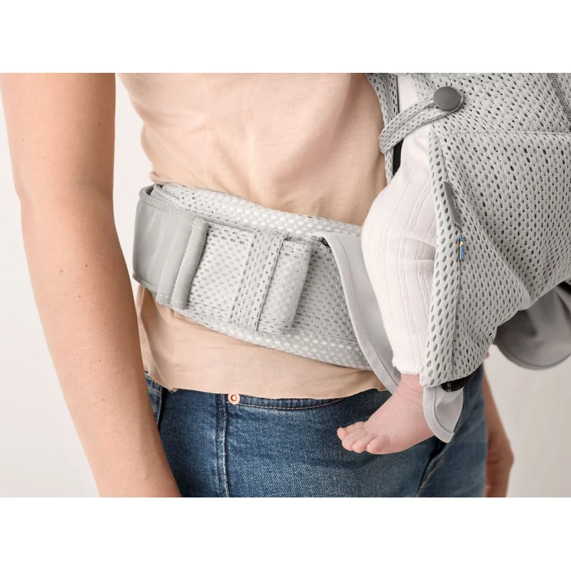 Marsupiu anatomic One Air BabyBjorn - Anthracite, 3D Mesh [4]