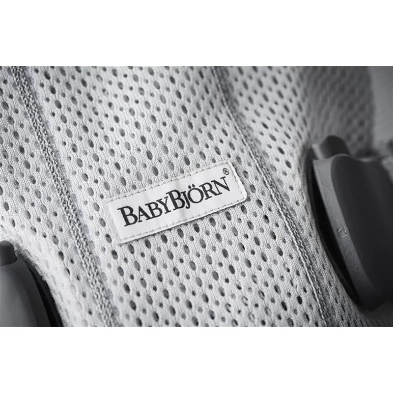 Marsupiu anatomic One Air BabyBjorn - Silver, 3D Mesh [8]