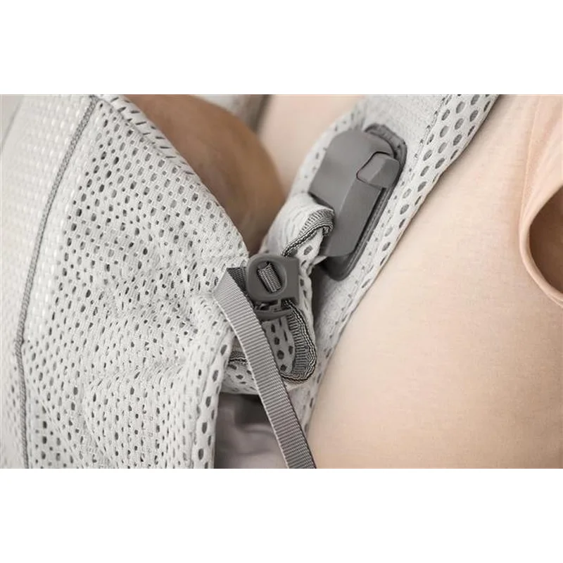 Marsupiu anatomic One Air BabyBjorn - Silver, 3D Mesh [7]
