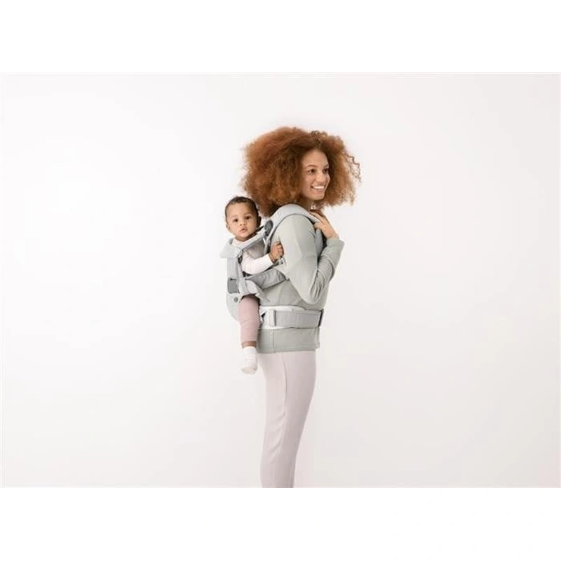 Marsupiu anatomic One Air BabyBjorn - Silver, 3D Mesh [3]