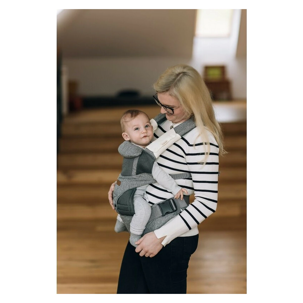 Marsupiu bebe, FreeON, Carry Me, 3 in 1 Gri [3]