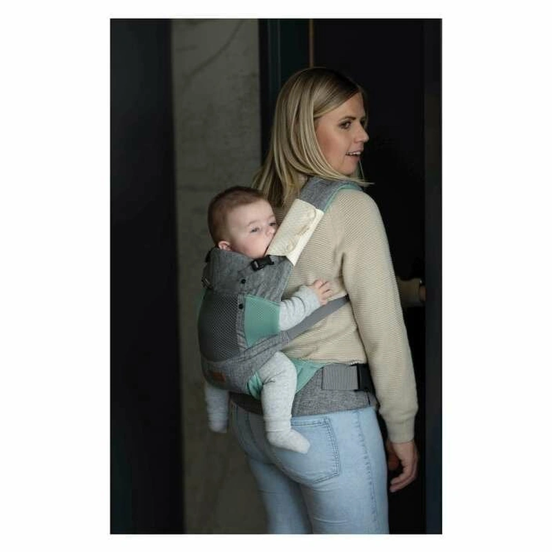 Marsupiu bebe, FreeON, Easy Move, 3 in 1, De la 3,5 luni pana la 15 kg, Grey [2]