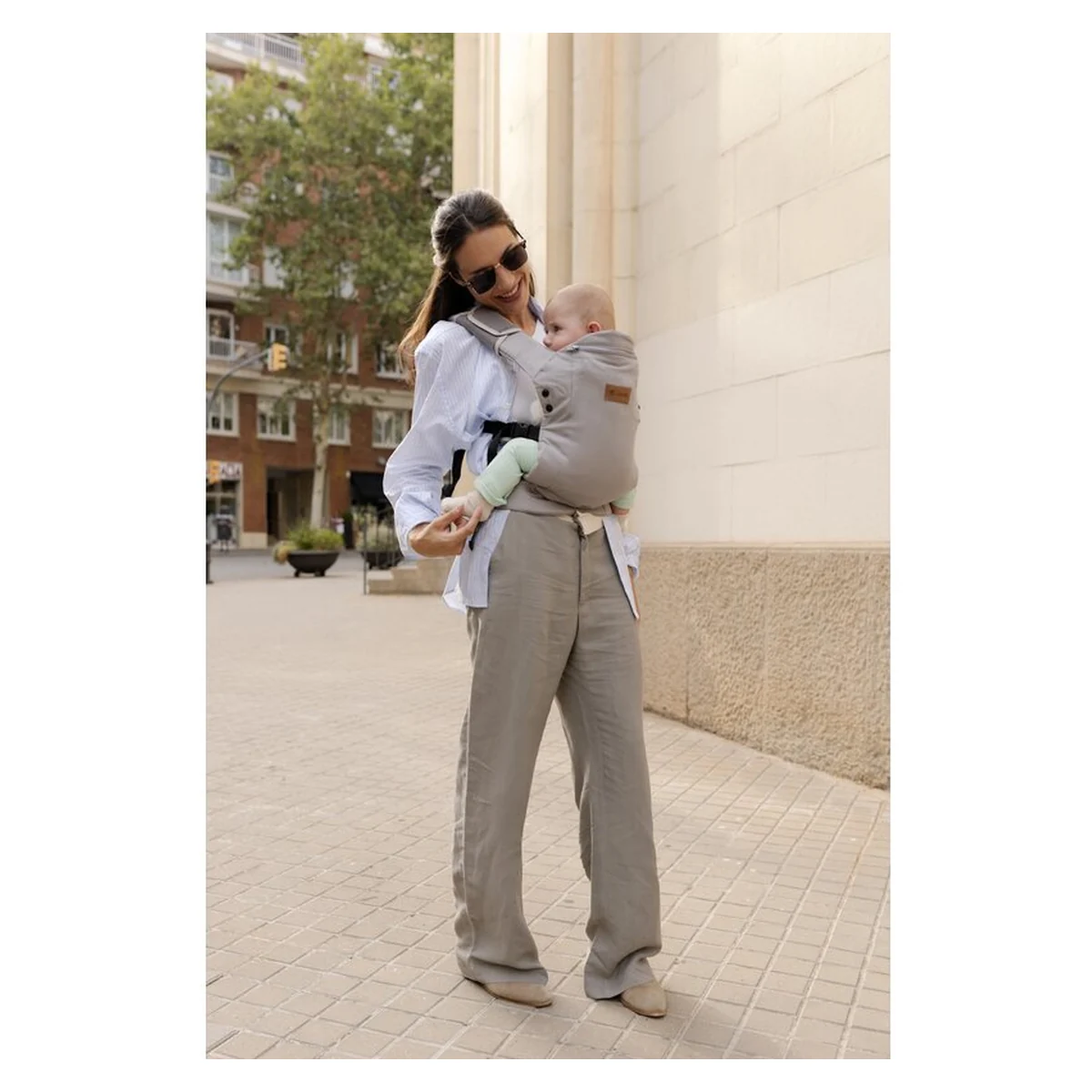 Marsupiu bebe, Jane, Like, Ergonomic, Bison [3]