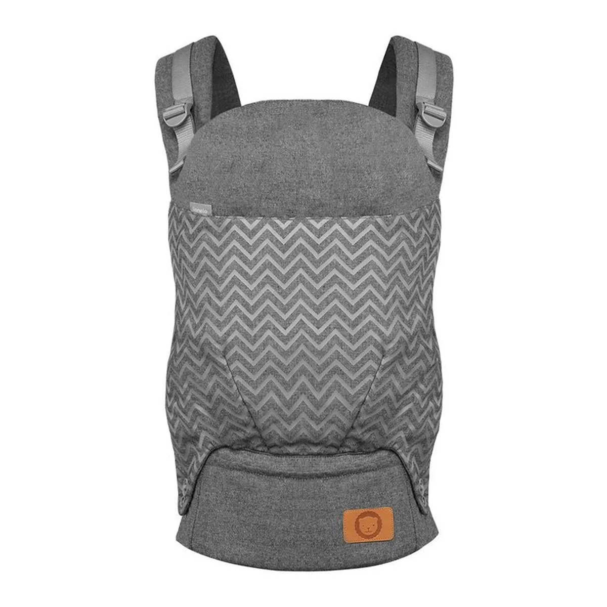 Lionelo - Marsupiu ergonomic Margareet, Cu 3 pozitii de transport, Cu gluga, Pana la 20 Kg, Aprobat de Institutul International de Displazie de Sold, Conform cu standardul european de securitate CEN T [11]