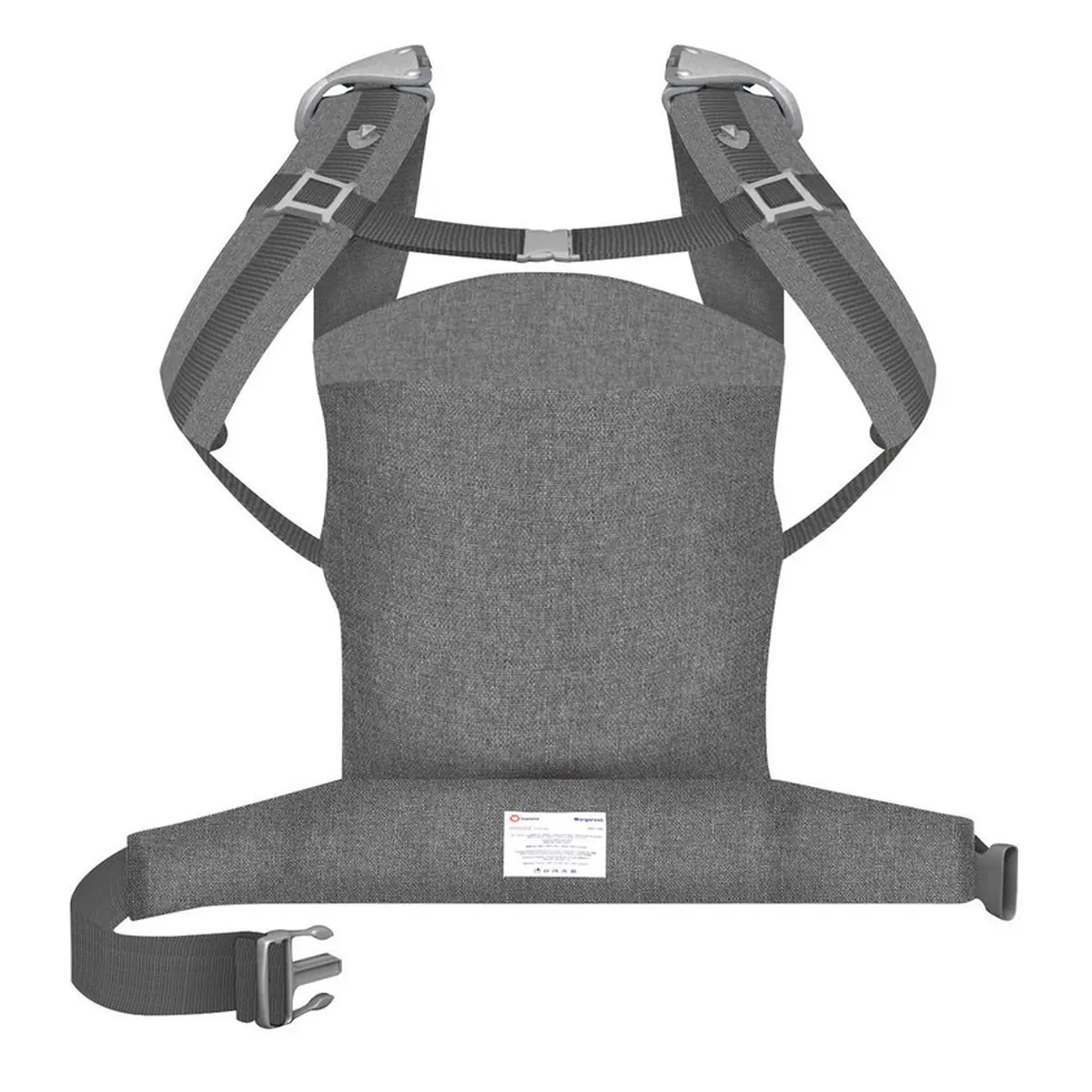 Lionelo - Marsupiu ergonomic Margareet, Cu 3 pozitii de transport, Cu gluga, Pana la 20 Kg, Aprobat de Institutul International de Displazie de Sold, Conform cu standardul european de securitate CEN T [12]