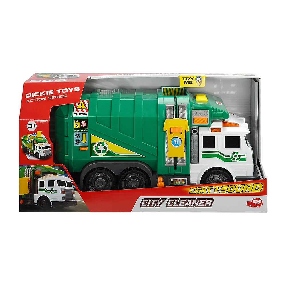 Masina de gunoi Dickie Toys City Cleaner cu accesorii [2]