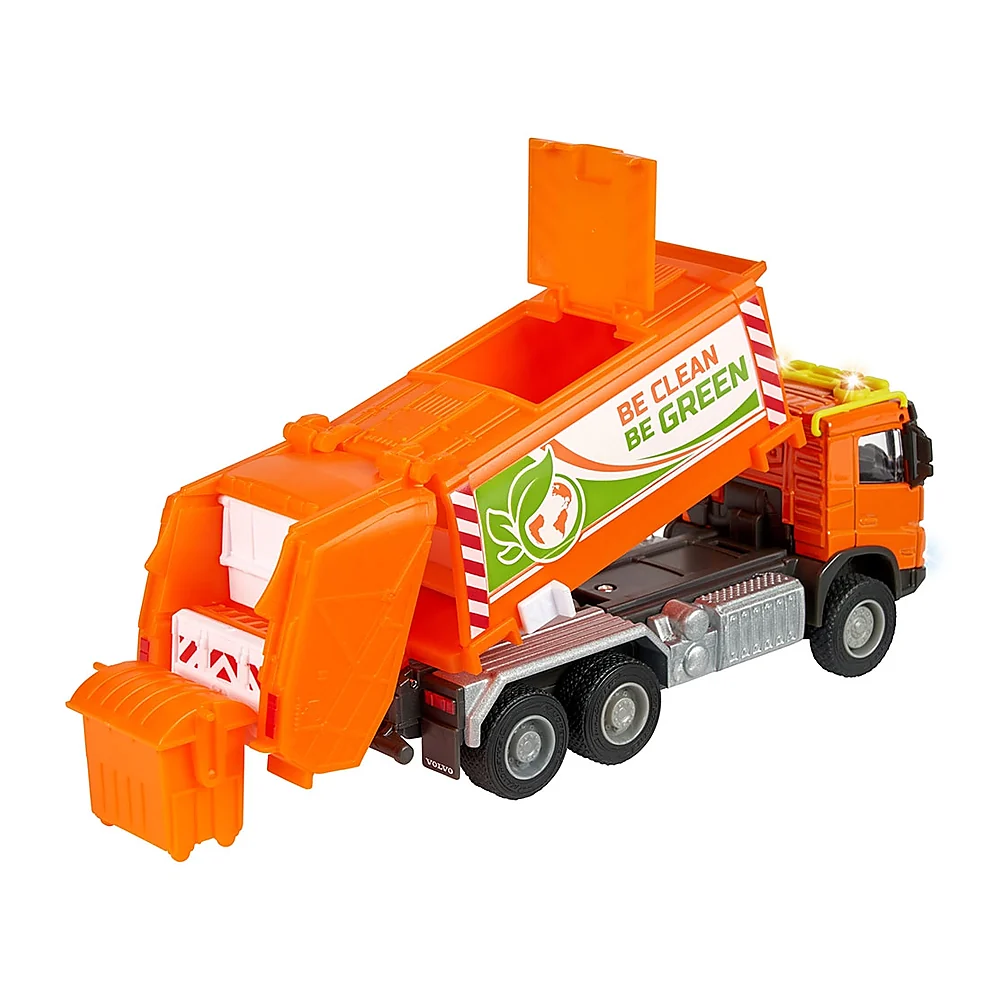 Masina de gunoi Majorette Volvo Garbge Collector cu tomberon [3]