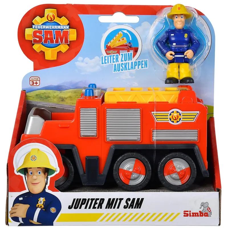 Masina de pompieri Simba Fireman Sam Jupiter cu figurina Sam [5]