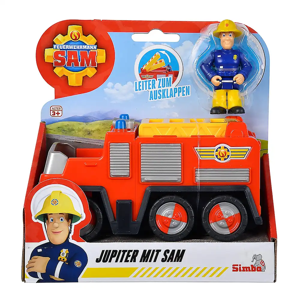 Masina de pompieri Simba Fireman Sam Jupiter cu figurina Sam [5]