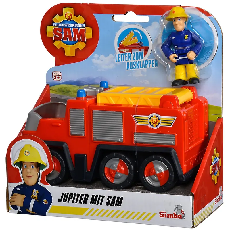 Masina de pompieri Simba Fireman Sam Jupiter cu figurina Sam [4]