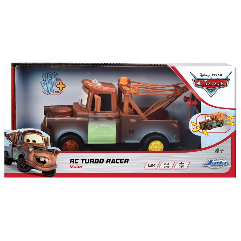 Masina Jada Toys Cars Turbo Racer Mater cu telecomanda [4]