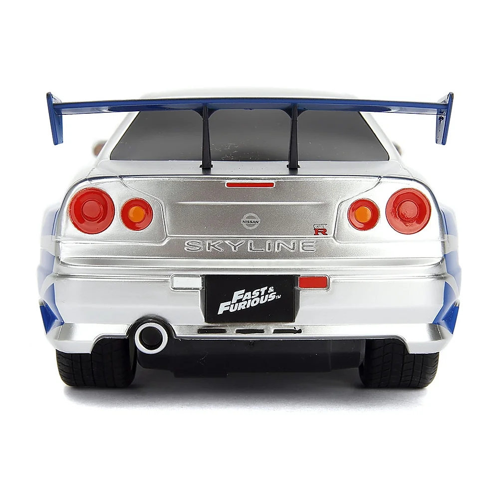 Masina Jada Toys Fast and Furious Nissan Skyline GTR 1:24 cu telecomanda [5]