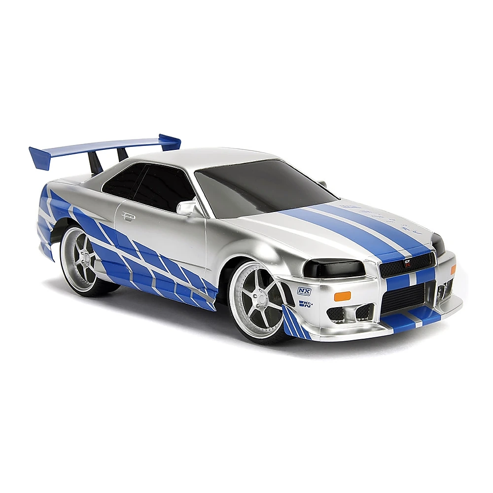 Masina Jada Toys Fast and Furious Nissan Skyline GTR 1:24 cu telecomanda [7]