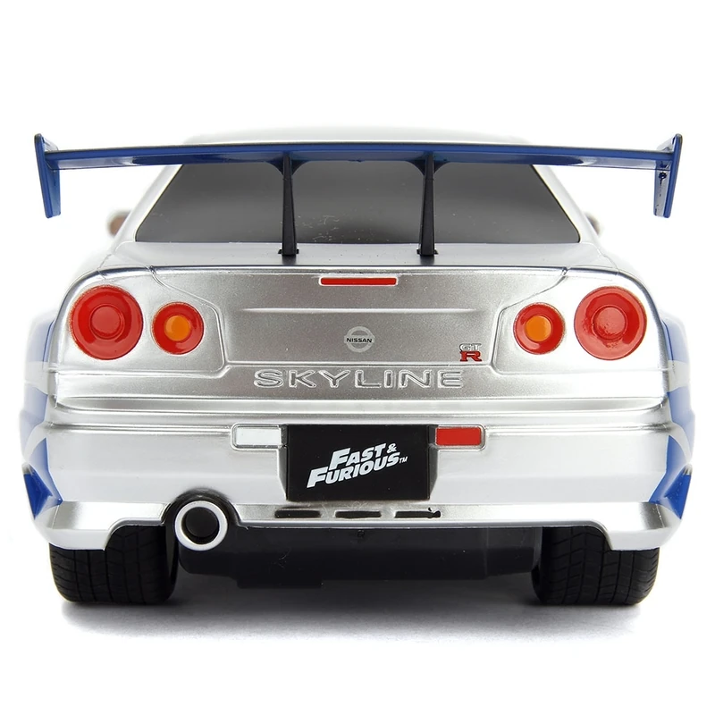 Masina Jada Toys Fast and Furious Nissan Skyline GTR 1:24 cu telecomanda [5]