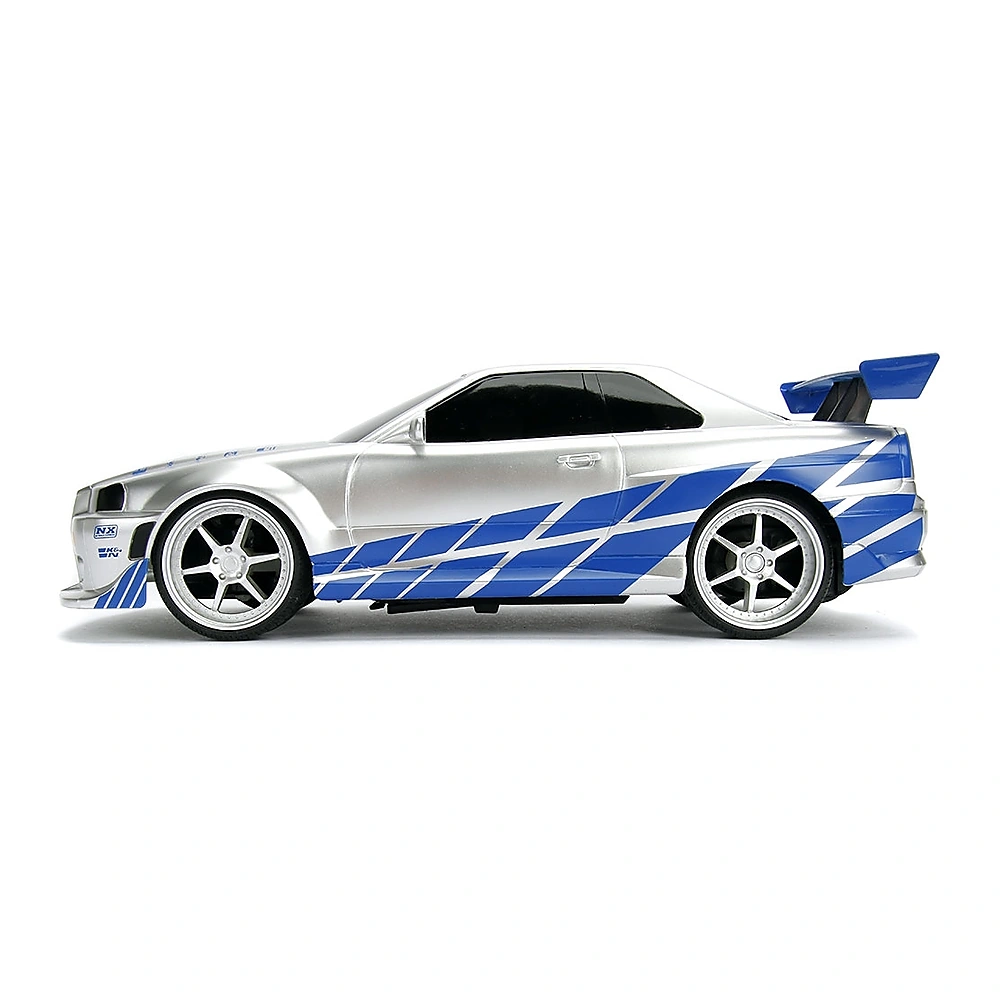 Masina Jada Toys Fast and Furious Nissan Skyline GTR 1:24 cu telecomanda [4]