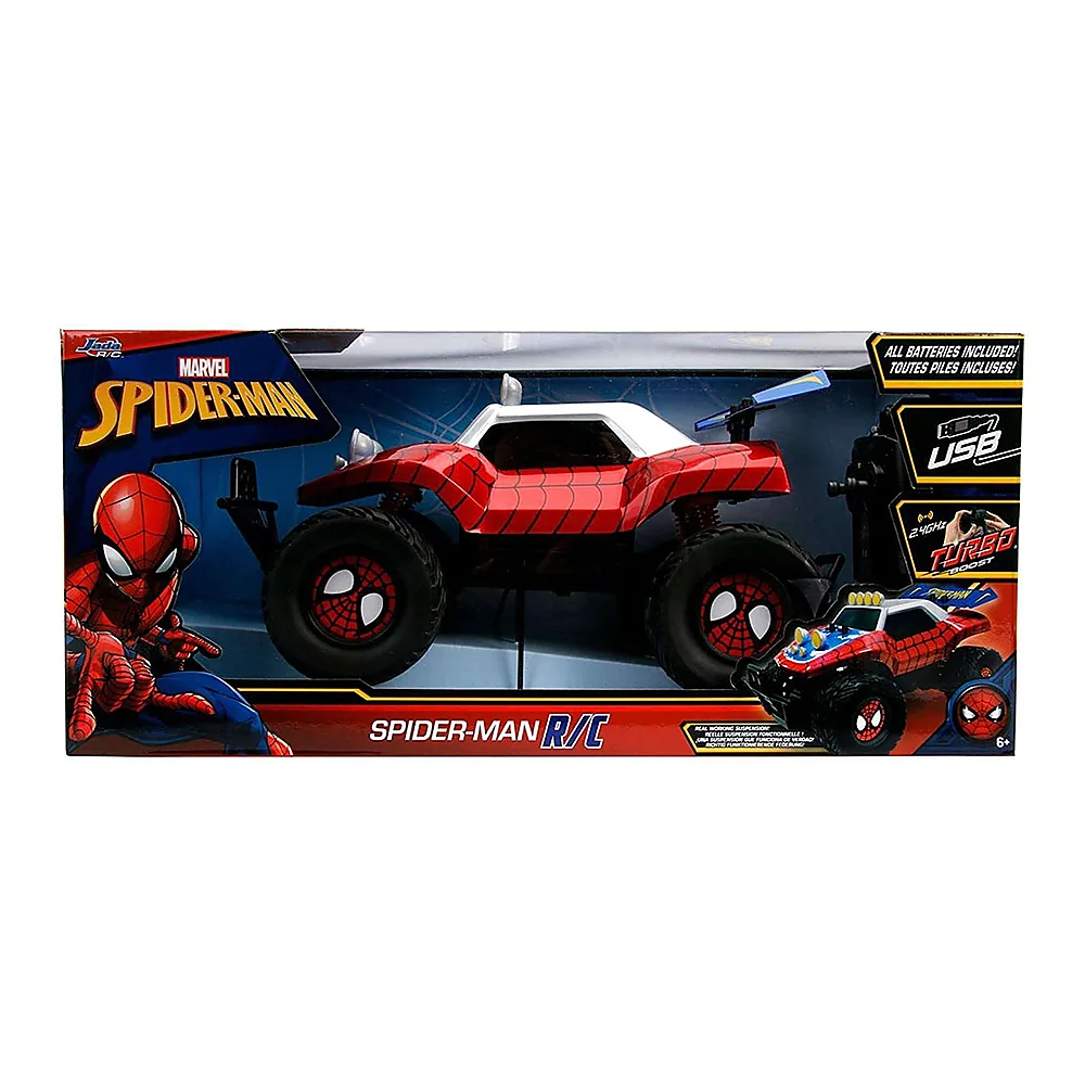 Masina Jada Toys Marvel Spider Man Buggy 1:14 cu telecomanda [4]